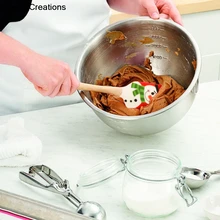 Рождественские узоры, деревянный скребок, инструменты для выпечки, пищевое силиконовое масло для очистки торта для взбивания сливок