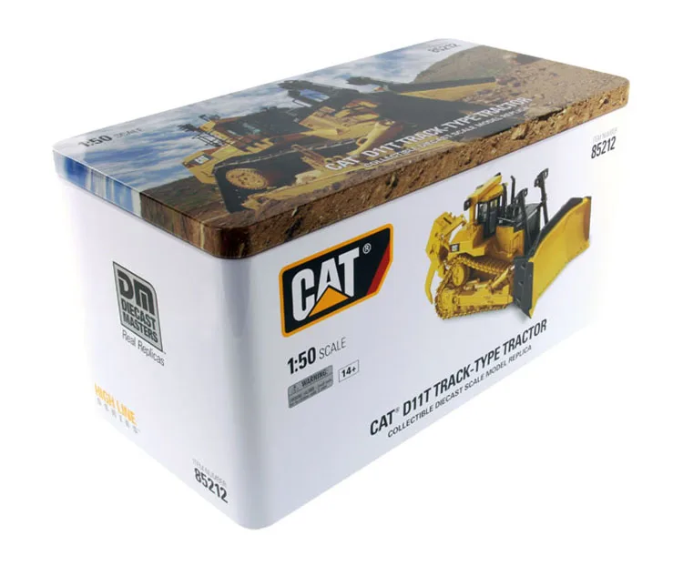 Diecast Toy Model DM 1:50 гусеница Cat D11T гусеничный тракторный бульдозер Инженерная техника