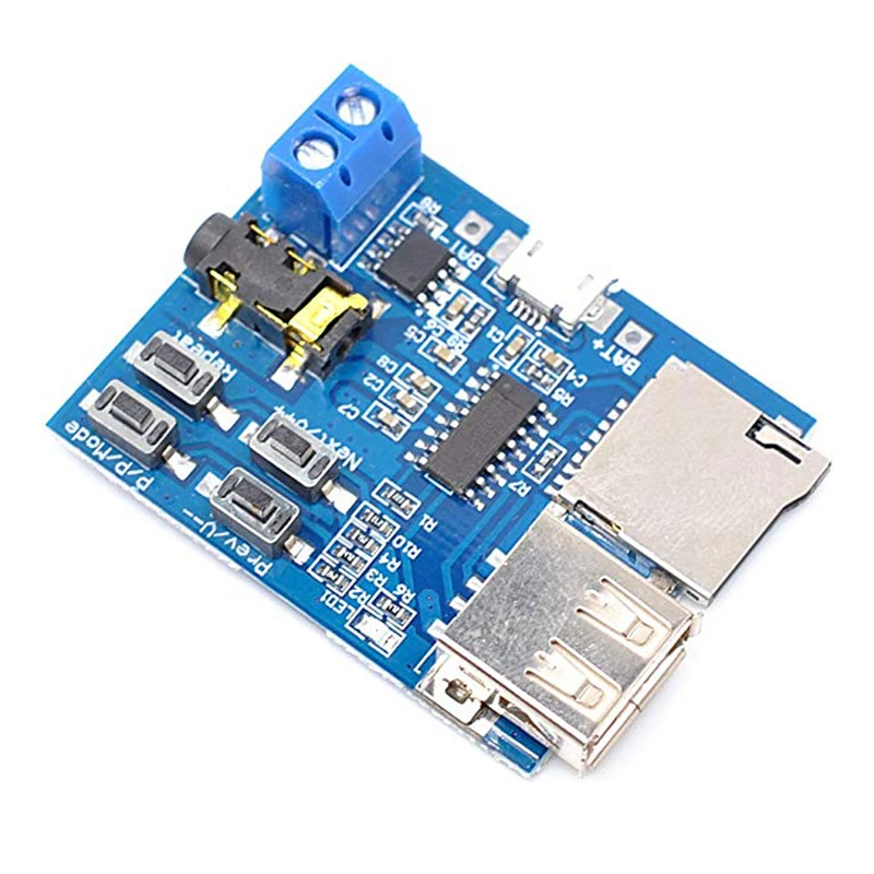 mp3 format decoder board module amplifier decoding (5)