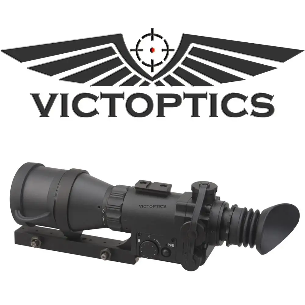 

VictOptics 4x60 NightVison Scope Riflescope IR for Night With 9 Levels illumination For Hunting Shooting 1/4MOA