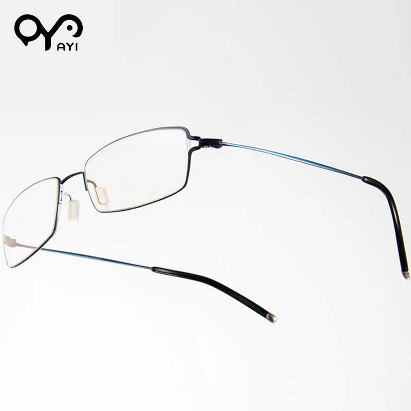 Schraubenlose Frauen Blue Reine 8057 Titan 8057 8057gray Für 8057 8057 8057 Black Hand Rahmen Myopie Brillen made Gold Rezept Brown Brille qrrwxBSX