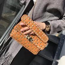 High quality hand bag of PU leather fashion women tangerine women shoulder bag, messenger bag bag mobile phone purse