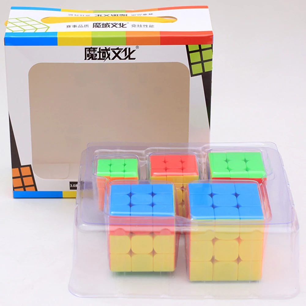 5 шт./компл. брелок MoYu Yuhu волшебный куб 3*3, 3 слоя, 3x3x3 Волшебные кубики с брелки для ключей, 3 3,5 4 4,5 5 см: Mofangjiaoshi классная детская игр