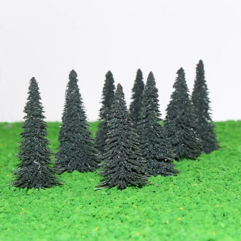 S0404 сосновая модель поезд деревья кедр железная дорога расположение пейзажей HO OO Масштаб