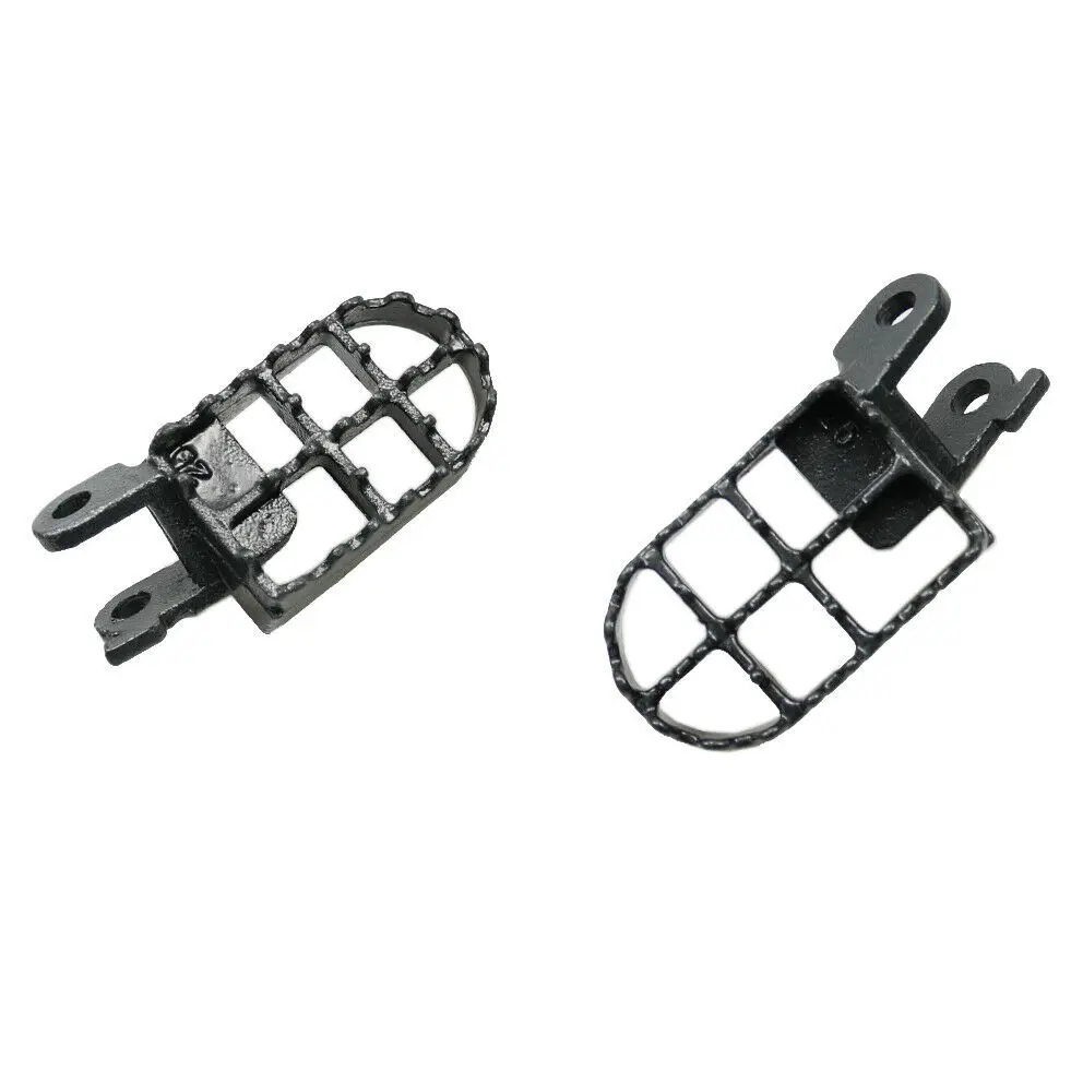 Серый Байк спортивные Сталь подножки для Honda 1991-96 XR250L 1988-1995 XR250R