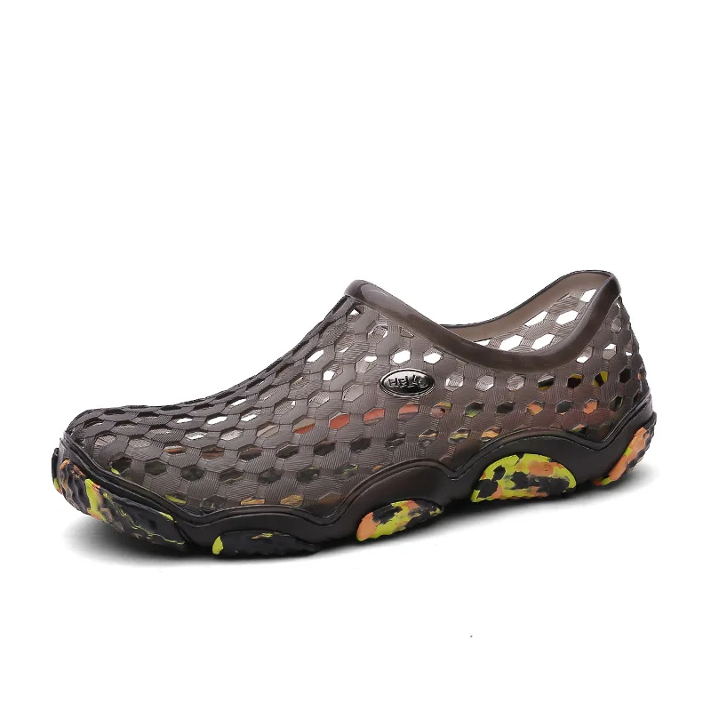 Спортивная обувь унисекс; пляжная водонепроницаемая обувь; дышащая обувь для дайвинга; легкие быстросохнущие летние кроссовки для пляжа; размеры 39-45 - Цвет: Camo Black