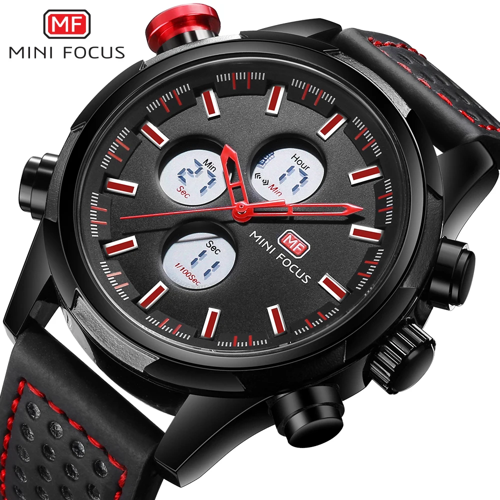 

MINIFOCUS Military Sport Watch Men Top Luxury Electronic LED Digital Wrist Watches For Male Clock Relogio Masculino MF0066G.02