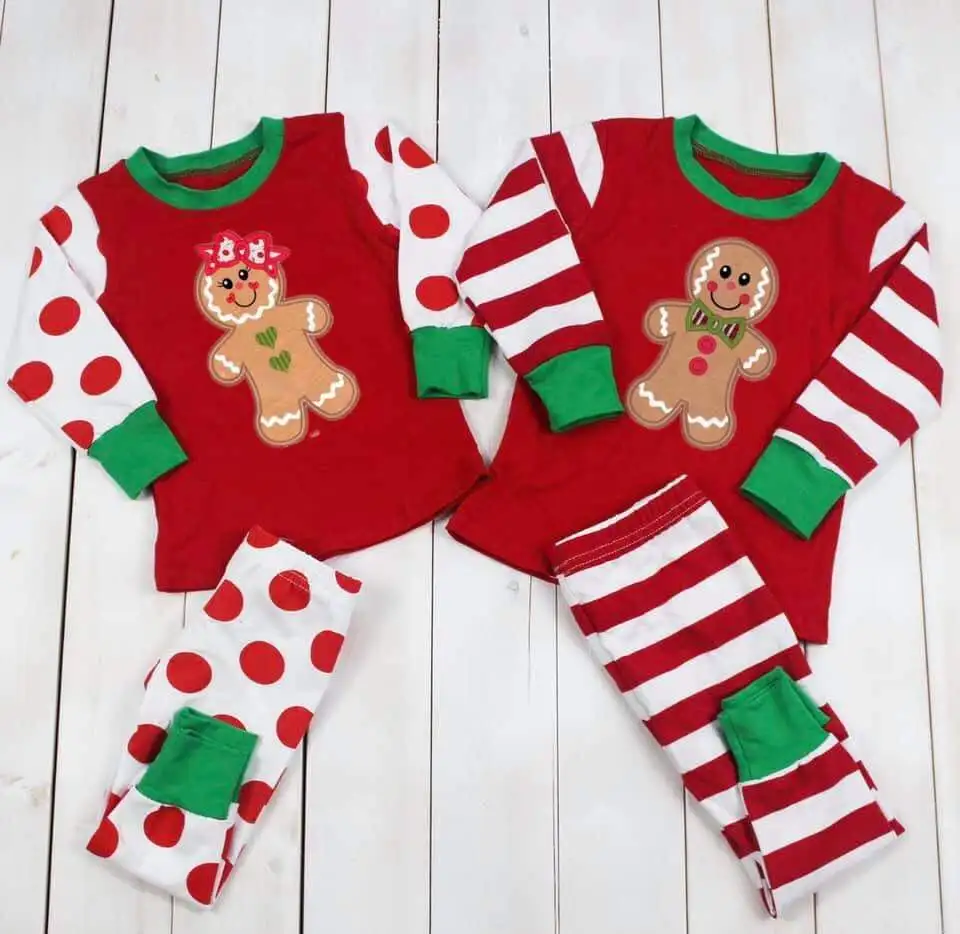 Baratos Ropa de niños CONICE NINI pijamas de rayas de jengibre de algodón Boutique ropa de niña y niño 2GK907 1385