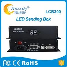 Ams-lcb300 tri-cor linsn assíncrona enviar caixa com ts802d cartão ts802 linsn envio de cartão