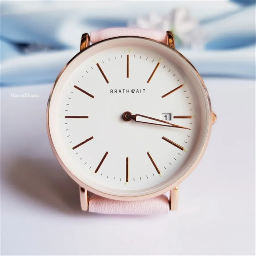 2018 Fashion Military Quartz Men Watch Leather Sport watches High Quality Clock Wristwatch BRATHWAIT Relogio Masculino BR03 
