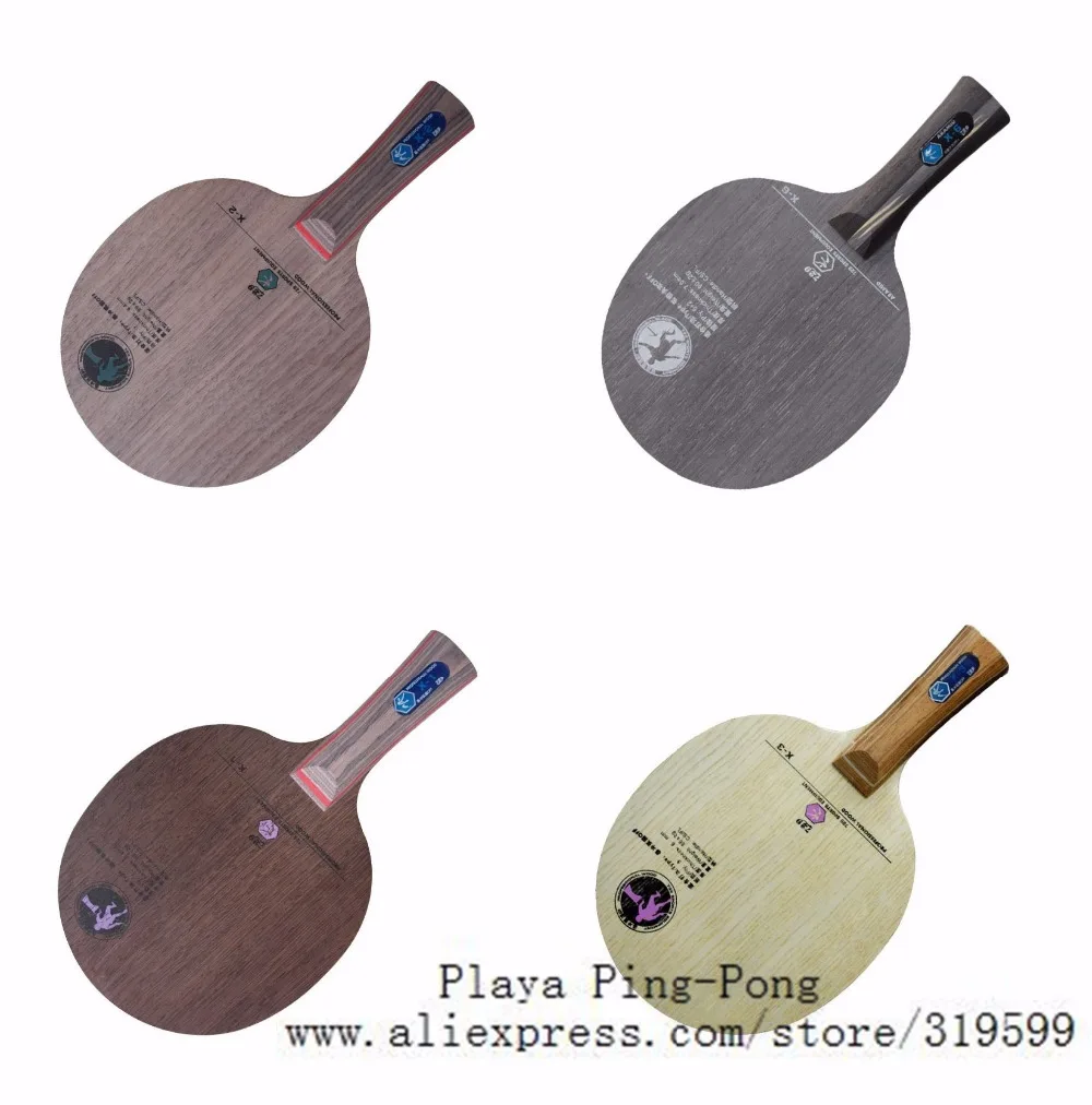 

[Playa PingPong] RITC 729 Friendship X2 X3 X6 X-1 (X1, X 1) Wenge Table Tennis Blade for PingPong Racket