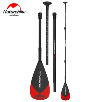 

Naturehike 3-Piece Adjustable Carbon Fibre SUP Paddle Inflatable Surf Board Stand Up Aluminum Alloy Paddle Water Surfing Sports