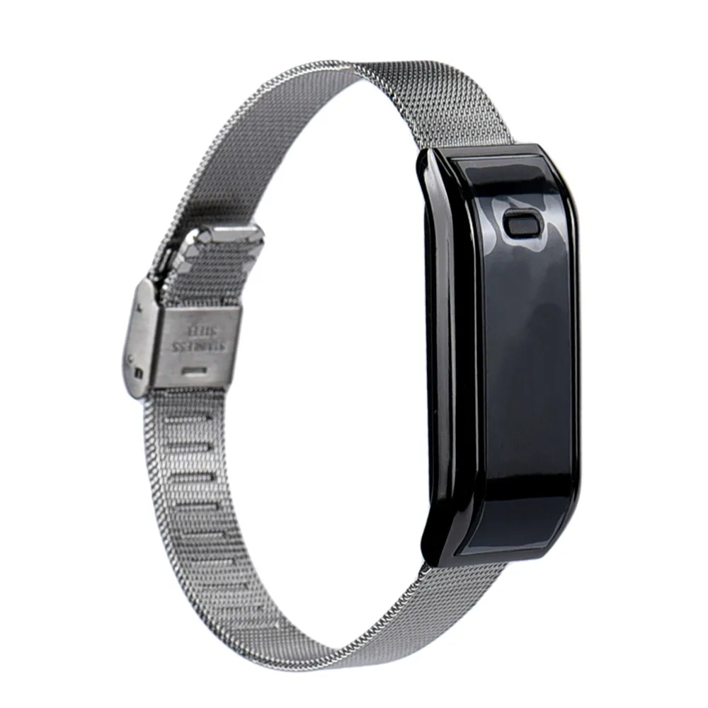 Smart Wrist Watch Bracelet Pedometer Step Walking Calorie Counter Sport ...
