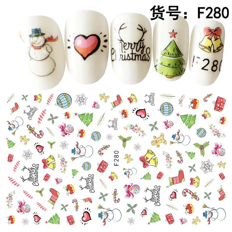 LCJ 3D Лисичка/цветок/кошка/перья наклейки для ногтей дизайн ногтей блестящие Блестящие бабочки Самоклеющиеся татуировки для ногтей
