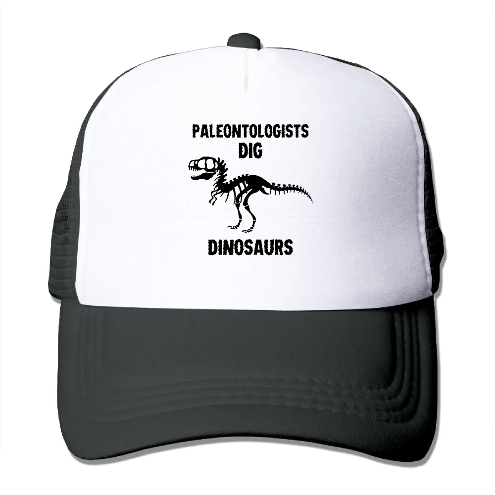 DUTRODU Unisex Baseball caps Meshback Paleontologists Dig Dinosaurs Hat