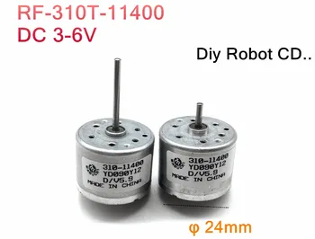 

DC Motor 3v-6v RF-310T-11400,Dia 24MM speed reduction motor diy Robot CD