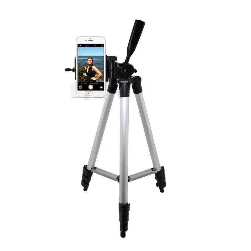 50 дюймов штатив для камеры с поворотом на 360 градусов из алюминиевого сплава для sony Canon GoPro DSLR camera s Универсальный монопод штатив держатель для телефона