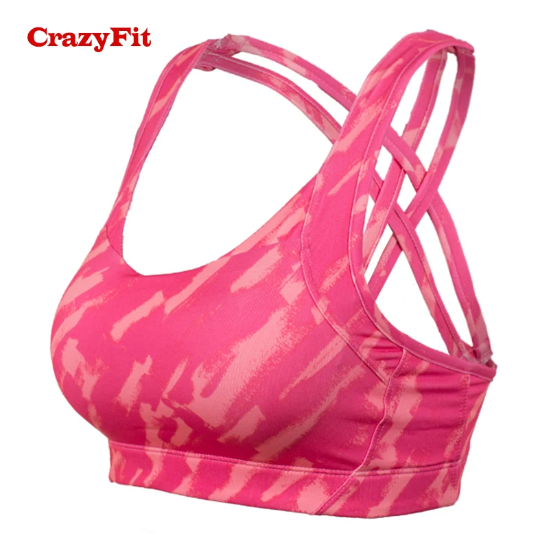 CrazyFit Shockproof Sports Bra Plus Size Ladies XL XXL XXXL XXXXL 3XL