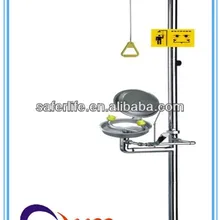 SL0958C первой помощи для мытья глаз с душевой крышкой 304 из нержавеющей стали аварийный фонтан для глаз душевая установка