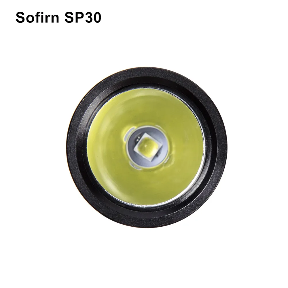 Sofirn SP30 тактический фонарь светодиодный Cree XPL 1000LM Мощный светодиодный фонарь высокой мощности светодиодный 18650 фонарь 6 режимов охоты