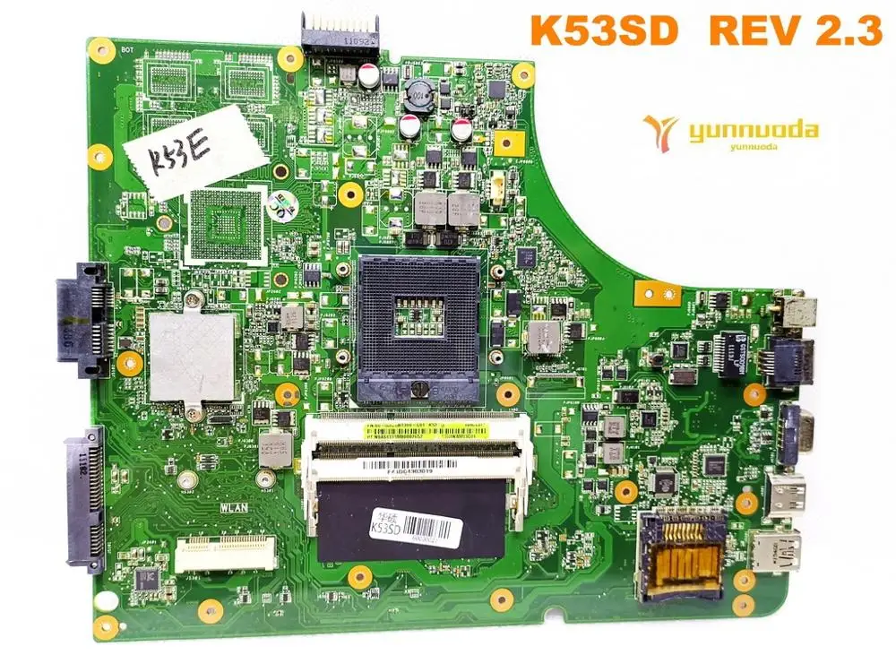 Оригинальная материнская плата для ноутбука ASUS K53SD K53E REV 2 протестирована хорошая