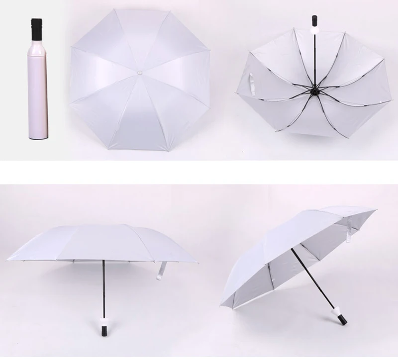 Креативный женский зонт в виде бутылки вина 3 складной зонт от солнца и дождя УФ мини зонт для женщин и мужчин Подарки Зонт от дождя распродажа