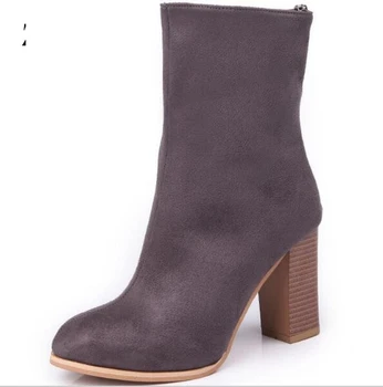 

Chaussure Femme Ladies High Heels Ankle Martin Boots Zapatos Mujer Fashion Wedding Girls Woman Shoes Women Pumps Winter G61266