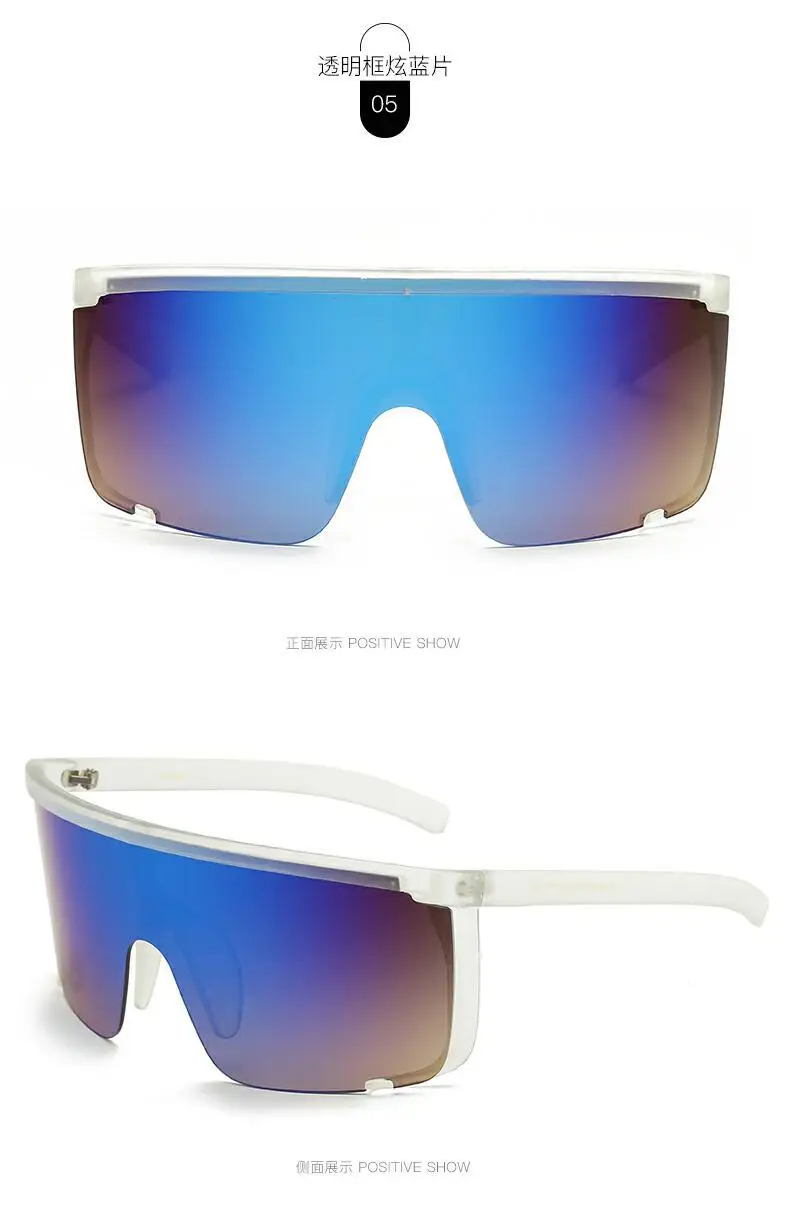 Модные новые негабаритные формы маска солнцезащитные очки Брендовые дизайнерские черные солнцезащитные очки для женщин и мужчин прозрачные очки оттенки NX