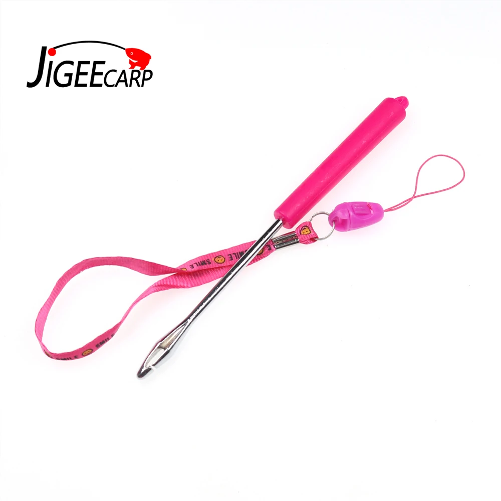 

JIGEECARP 1PC Carp Fishing Stainless Steel New Fishing Hook Remover Dehooker Hook Removal Tools Terminal Tackle Accessories
