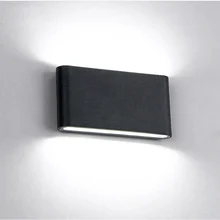 Jiawen настенный светильник LED 6 Вт 12 Вт открытый/закрытый Настенные светильники садовые фонари для гостиной коридор украшения освещение