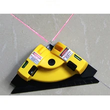 Вертикальный горизонтальный Нивель лазерный уровень линии проекции под прямым углом 90 градусов выравнивание компоновки инструмент измерительные инструменты