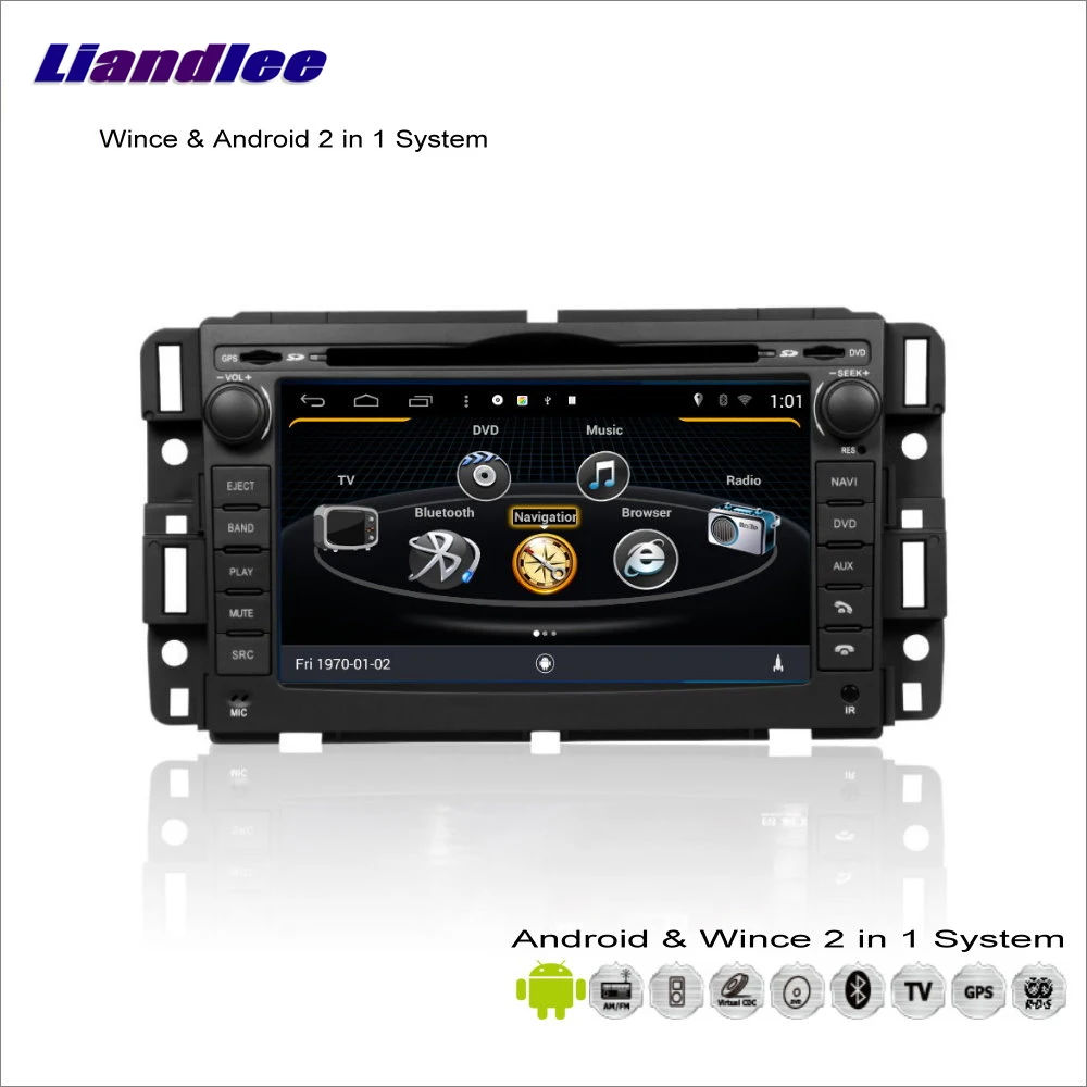 Top Liandlee For Chevrolet Cobalt / For Pontiac G5 Pursuit 2004~2010 Radio CD DVD Player GPS Navi Navigation Wince & Android System 1