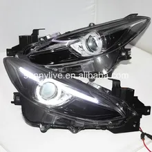 Светодиодный головной фонарь OEM стиль для MAZDA 3 Axela2013- года LF