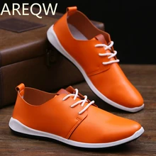 AREQW 2017 Autumn and Winter New Men ‘s Single – Skin Ultra – Pure White Leather Shoes Casual Men’ S Shoes Wholesale