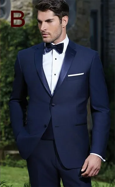 Groom Tuxedos Best Man Suit Custom Made Groomsman Men Wedding Prom Groom Tuxedos Best Man Suit Custom Made Groomsman Men Wedding Prom Suits Bridegroom