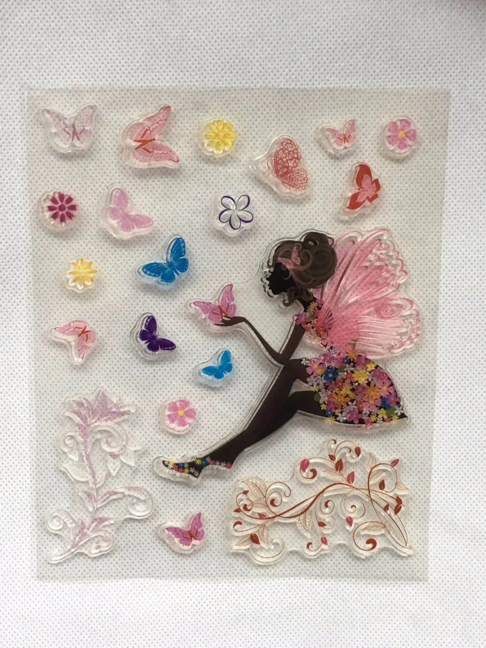 Transparent Clear Silicone Stamps Seal for DIY Scrapbooking Photo Album