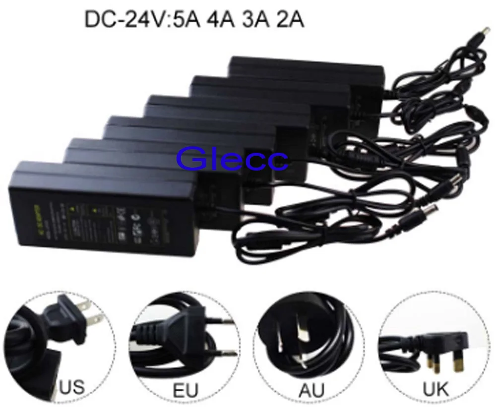 ЕС/США AC 85-245 В к DC 5 В/12V24V/1A 2A 3A 5A 6A 8A 10A адаптер питания драйвер переключатель для 3528 530 5050 светодиодный