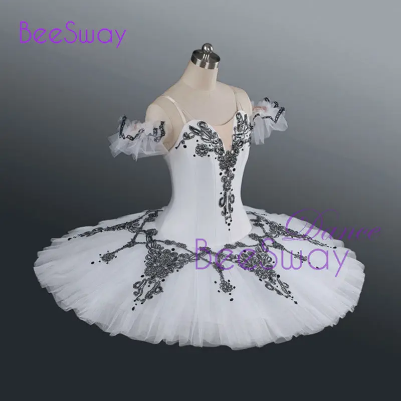 Белое профессиональное балетное платье пачка женское для выступлений|ladies ballet