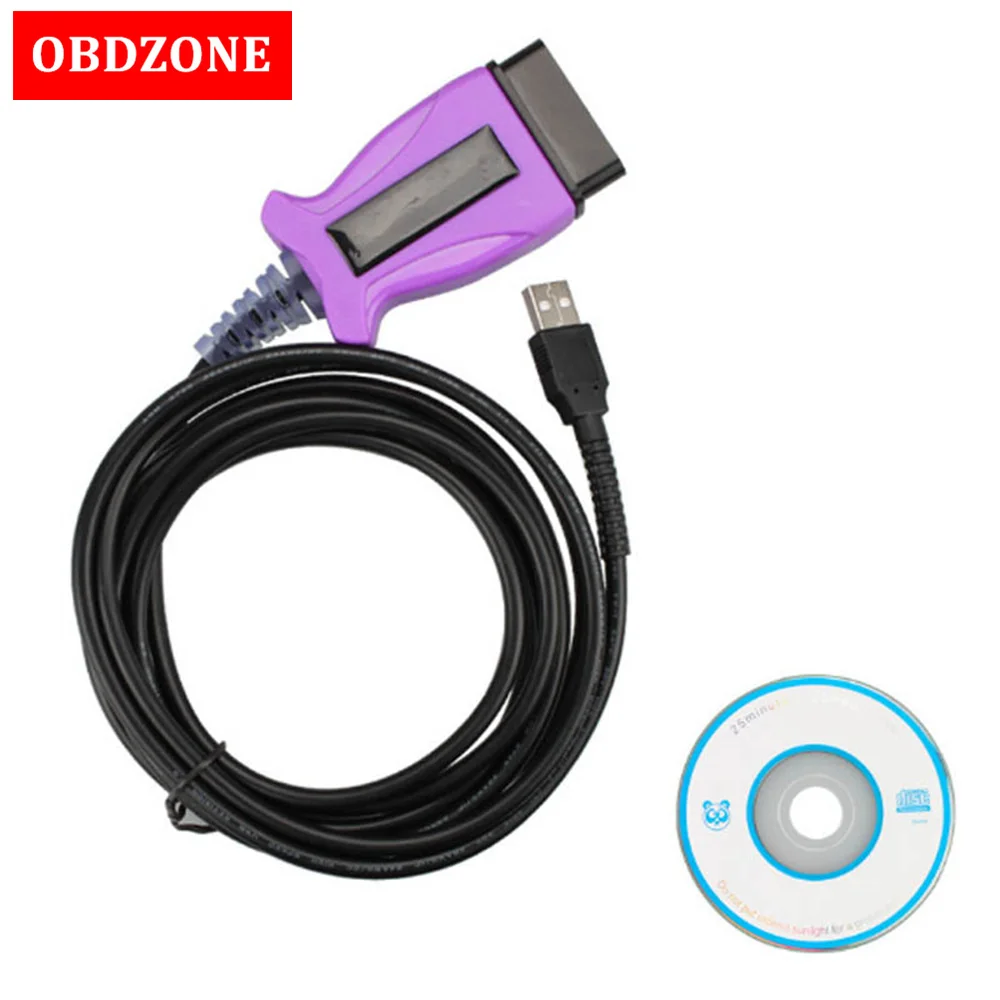 

MINI VCI USB Interface for Toyota Techstream V13.00.022 Support DLC3 Diagnostic Trouble Codes VCI Single Cable