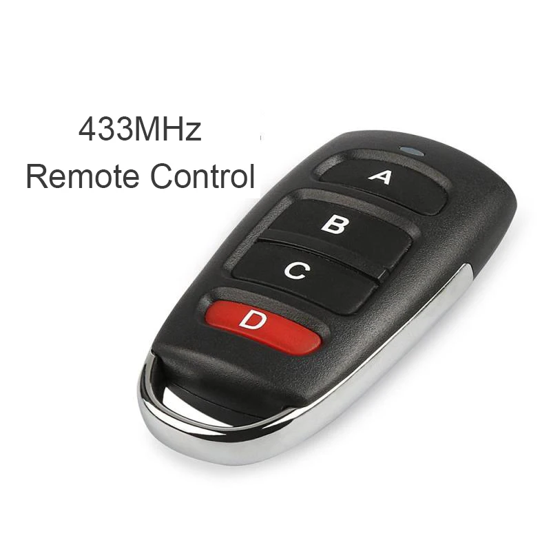 433MHz Remote Control Duplicator Cloning Copy Came for Garage Door Opener 4 buttons RF Learning Copying Transmitter 433MHz Remote Control Duplicator Cloning Copy Came for Garage Door Opener 4 buttons RF Learning Copying Transmitter