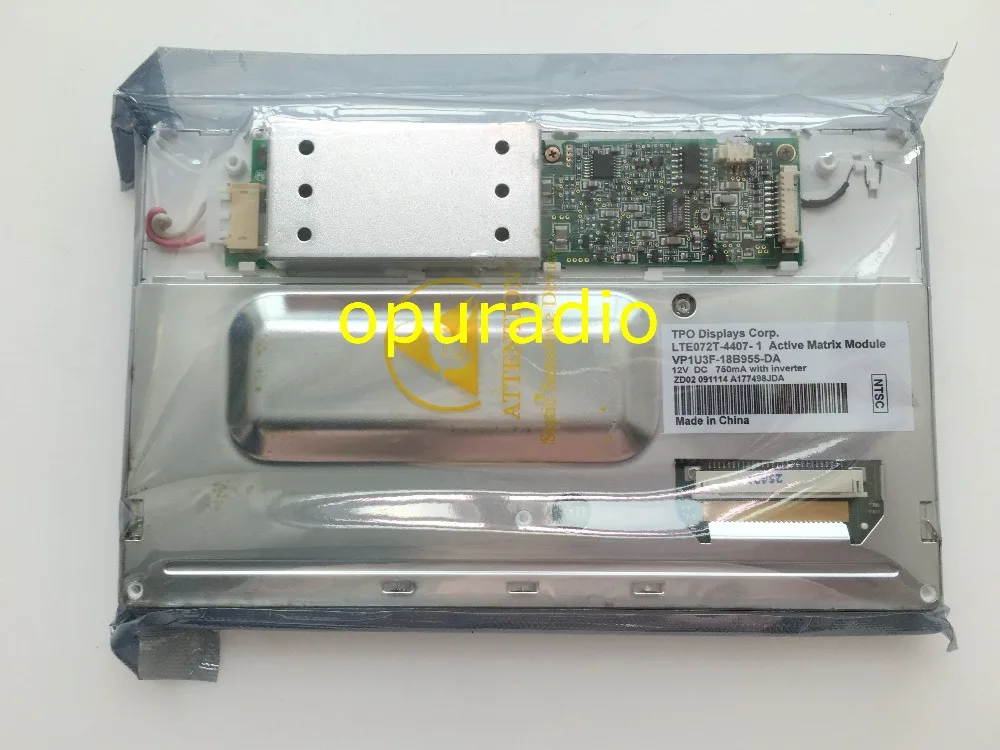 Абсолютно TPO 7,2 дюймов ЖК-дисплей Дисплей LTE072T-4407-1 LTE072T-4408-1 LTE072T-050 экран для Bently Автомобильная dvd-навигационная система ЖК-дисплей