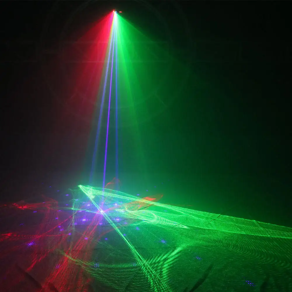 Sharelife мини DMX RGB Gobos микс гипнотический Аврора DJ Лазерный свет проектор Авто звук