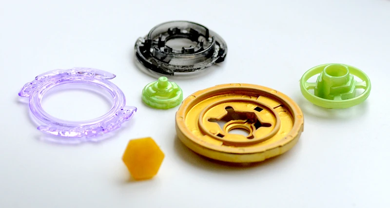Золотой Beyblades металлический Fusion 4D спиннинг гироскоп Топ пусковой набор Scythe Kronos