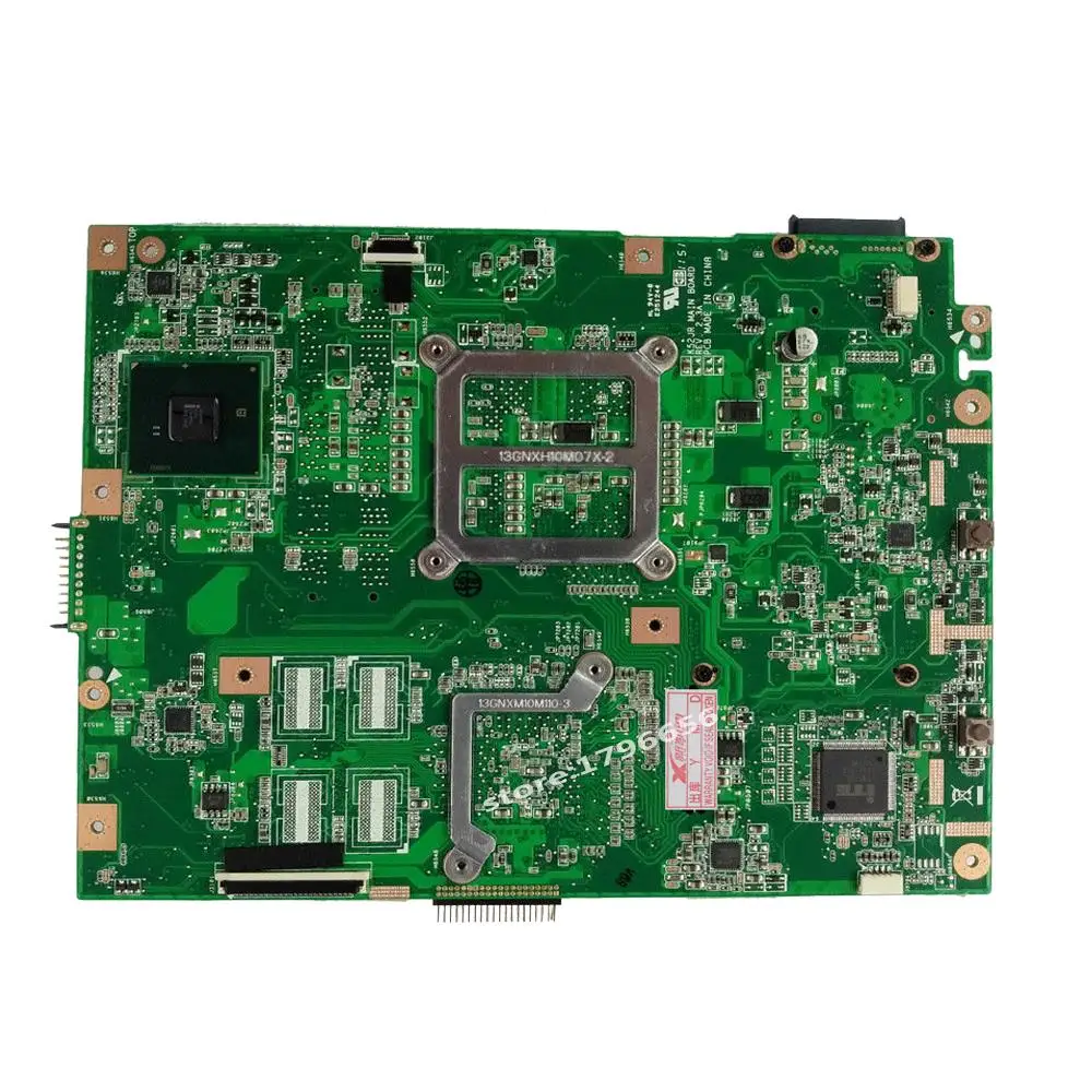 Tanie K52JT K52JU płyta główna do asusa K52JU K52J A52J K52JR K52 K52JE X52J płyta główna płyta główna laptopa płyty głównej płyta główna REV2.3A HD6370 512M HM55