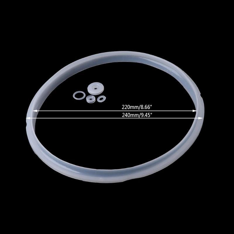22 см силиконовая резиновая прокладка уплотнительное кольцо для электрической скороварки части 5-6л
