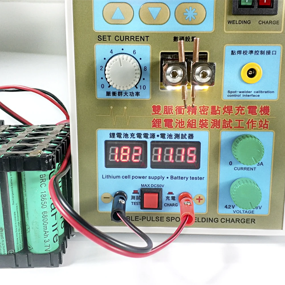 SUNKKO 788 H точечная сварка импульсная батарея точечные сварщики светодиодный ное освещение 18650 литиевая батарея Зарядка + батарея тестер 110 В