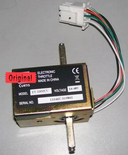 

Supply Imported Original USA CURTIS Handle Throttle 0-5V Electronic Handle Accelerator ET-126MCU for Liftstar Noblift HELI HC