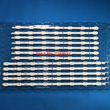 16 шт. светодиодный Подсветка лампа полосы для Samsung 55 дюймов ЖК-дисплей ТВ 2014SVS55 изогнутые LM41-00106J LM41-00106K UA55HU7800 UE55HU7200