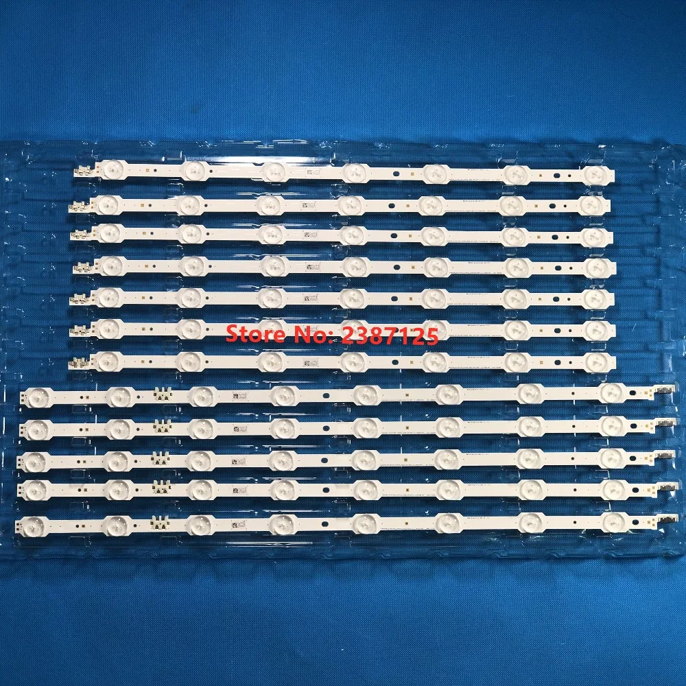 

16Pieces LED Backlight Lamp strip For Sam Sung 55 inch LCD TV 2014SVS55 CURVED LM41-00106J LM41-00106K UA55HU7800 UE55HU7200