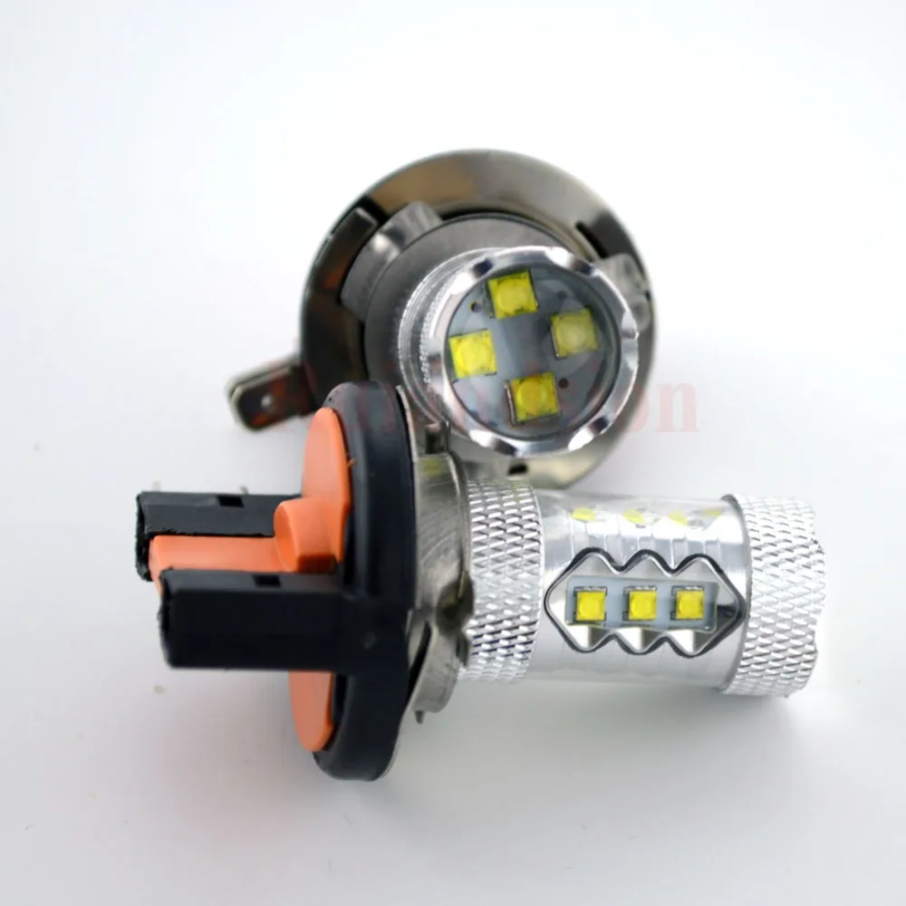 2 шт. H15 светодиодный КРИ чипы 16SMD светодиодный 12V 24V высокой мощности белый 6000K светодиодный лампы для авто внешний противотуманный светильник головной светильник